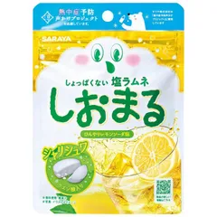 しょっぱくない 塩ラムネ しおまる ひんやりレモンソーダ味 30gのサムネイル
