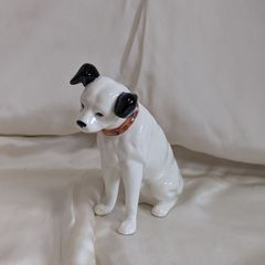 VICTOR ビクター ニッパー犬 置物 昭和レトロ 高さ15センチ すみや