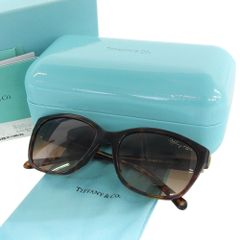 TIFFANY&Co.ティファニー ラインストーン サングラス アジアンフィット