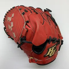 ハイゴールド HI-GOLD プロフェッショナル 硬式 大人 一般 投手用 グローブ ピッチャー グラブ 右投げ オーダー 中古品  野球 8439のサムネイル