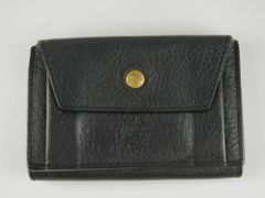IL BISONTE 三つ折り財布 がま口 ブラック - メルカリ