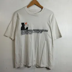 agnès b × SKKI コラボ アニエスベー Tシャツ 半袖 グラフィック 両面 プリント ホワイト M D554のサムネイル