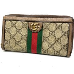 チ*ト様 グッチ 長財布 オフィディア GGスプリーム シェリーライン