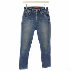 レッドカード RED CARD TOKYO 30th Anniversary アンクルスリムテーパード ハイライズ デニム パンツ ジーンズ W23 ブルー 26303HR /TK
