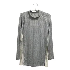 【美品】アンダーアーマー ゴルフ モックネックシャツ XL ストレッチ 紺 紳士