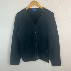 BEAMS ビームス スウェット カーディガン ブラック Mサイズ メンズ 古着 シンプル シティーボーイ