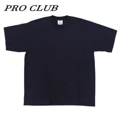 PRO CLUB プロクラブ Tシャツ XL コットン 無地 ヘビーウェイト 大きいサイズ USA製 BLK/ブラック