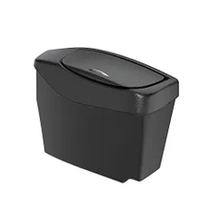 槌屋ヤック(Tsuchiya Yac) 車種専用品 トヨタ 80系 ハリアー 専用 サイドボックス ゴミ箱 4 gallons ブラック SY-HR13★ 552ef580