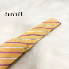 dunhill ドット柄 ネクタイ イエロー/ブラック 未使用 - メルカリ