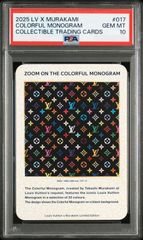 PSA10】LOUIS VUITTON ZOOM ON THE COLORFUL MONOGRAM #12 ルイ
