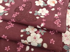 平和屋着物●小紋　花蝶間道　洗える着物　未使用　AABH5901ck 平和屋着物○小紋 花蝶間道 洗える着物 未使用 AABH5901ck - メルカリ