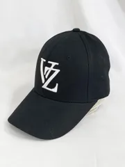 VARZAR バザール ロゴ 刺繍 キャップ sizeF(56-60)/黒 ■■レディース
