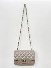 maison vincent メゾン ヴァンサン キルティング チェーンバッグ ショルダーバッグ ベージュ ■■レディース