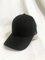 VARZAR バザール シルバーメタルパーツ キャップ sizeF/黒 ■■レディース