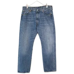 Levi's リーバイス 501 デニムパンツ ブルー(メンズ W34 L32)中古 古着 X9682