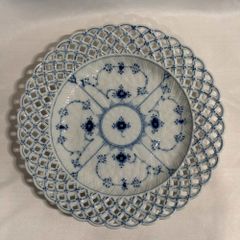 や*あ様 ロイヤルコペンハーゲン ブルーフルーテッド ダブルレース18cm