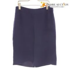 ● アルマーニ コレツォーニ ARMANI COLLEZIONI ひざ丈スカート ボトムス スリット タイト レディース 40（M相当） パープルのサムネイル