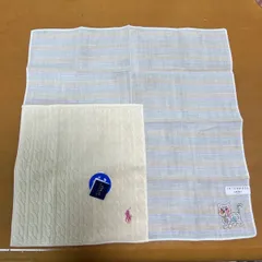 新品☆タグ付き　POLO Ralph Lauren タオルハンカチ　＋大判ガーゼハンカチ