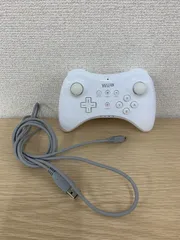 ＃２【通電確認済動作未確認】任天堂  Wii U コントローラー アダプタ付き  ホワイト【ゲーム機本体】【2】