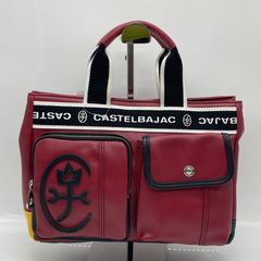 未使用 CASTEL BAJAC カステルバジャック トートバッグ ニース 赤