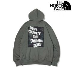 ノースフェイス パーカー US限定 ジッパーポケット(L)緑 181130 - メルカリ