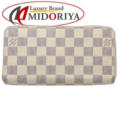 LOUIS VUITTON ルイヴィトン ダミエ アズール 長財布 N63503 ジッピーウォレット アズール ローズバレリーヌ/181258【中古】