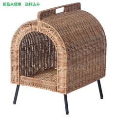 ラタン製 猫トイレカバー 猫ハウス - メルカリ