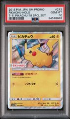 世界214枚】PSA10ピカチュウ ローソンサマーキャンペーン376/SM-P