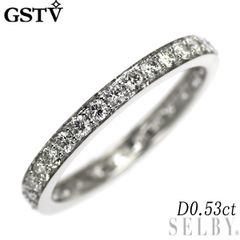 GSTV 15号K18YG BRD 約1.00ctエタニティリング - メルカリ