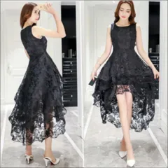 送料無料 未使用 フィッシュテ－ル エレガント ワンピース 7号 S (OPN3974)