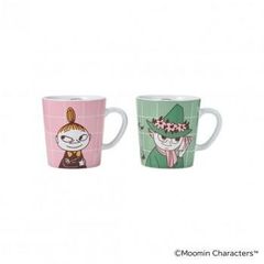 (A)Moomin 무민 머그 0.3L POP 리틀 미이 & 스너프킨 2pc 1082975