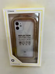 ◆未使用、保管品 i Face GLASS CASE ベージュ クリア iPhone 12mini  iPhoneケース Beige◆
