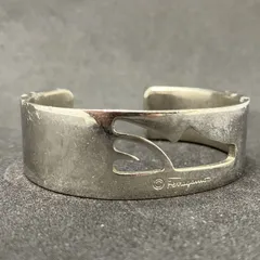 Salvatore Ferragamo　フェラガモ　バングル　ブレスレット　靴モチーフ　シルバー系　1770のサムネイル