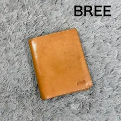 BREE ブリー 本革 レザー 二つ折り財布 ブラウンのサムネイル