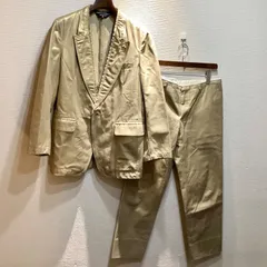 コムデギャルソン オムプラス COMME des GARCONS HOMMEPLUS スーツ セットアップ テーラードジャケット パンツ ゴールド[M]メンズ H409/T25