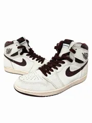 ナイキ NIKE ×A MA MANIERE アママニエール AIR JORDAN 1 RETRO HIGH OG SP Sail and Burgundy エアジョーダン レトロ ハイ OG DO7097-100 28 セイル バーガンディ▲■260423
