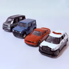 トミカ ミニカー 4台セット スズキ ジムニー パトカー 他