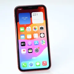 【訳あり＊美品＊純正電池80％】SIMフリー docomo iPhoneXR 128GB レッド