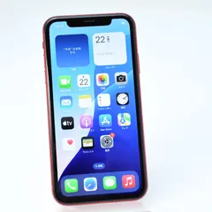 【訳あり】SIMフリー iPhoneXR 128GB レッド