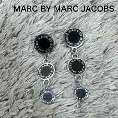 MARC BY MARC JACOBS マークバイマークジェイコブス 両耳用ピアス  3連 サークル