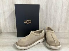 美品✨】UGG ベージュ スエード スニーカー 厚底 モカシン - メルカリ