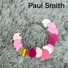 Paul Smith ポールスミス 連サークルプレート ブレスレット