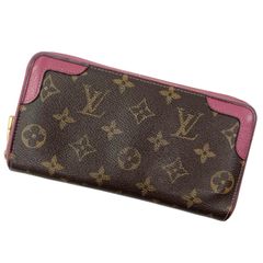 LOUIS VUITTON モノグラム 長財布 ピンク お箱は、付きません - メルカリ