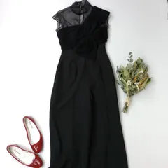LAGUNAMOON ラグナムーン LADYエンブロイダリーツイストパンツドレス (32K＋0795)26H