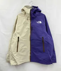 THE NORTH FACE×Supreme ザノースフェイス シュプリーム マウンテンパーカー NF0A875D バイカラー XL パープル ベージュ 通年