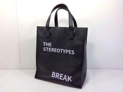 intoxic. イントキシック リトルテイクン トートバッグ ブラック ロゴ 