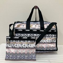 ❤️未使用❤️レスポートサック ⭐︎小鳥柄⭐︎ ボストンバッグ大容量