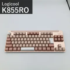 ロジクール SIGNATURE K855RO 無線 メカニカルキーボード TTC製 赤軸 リニア Bluetooth Logi Bolt Unifying非対応 テンキーレス 日本語配列 ローズ K855 920-011224 windows mac Chro