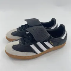 【中古】Adidas Samba LT スニーカー 24cm IG2010 ブラック ホワイト アディダス[10]