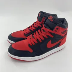 【中古】NIKE WMNS AIR JORDAN 1 RETRO HI OG スニーカー 28cm FD4810-061 レッド ブラック ナイキ[10]